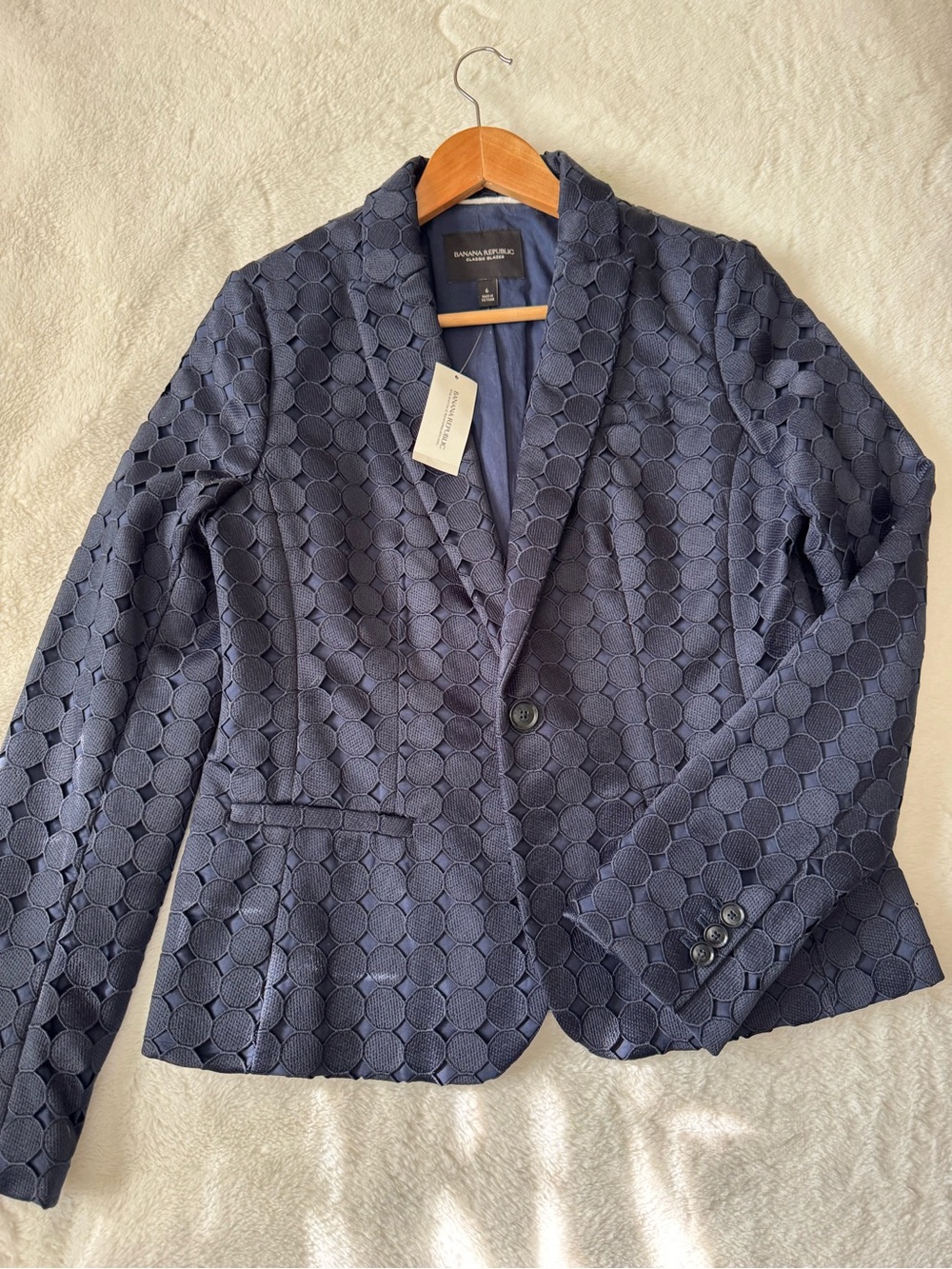 Banana Republic navy blazer